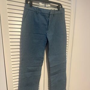 Blue Striped women’s pants